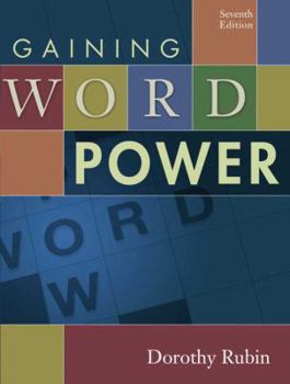 Paperback Gaining Word Power (7th Edition) Book