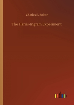 Paperback The Harris-Ingram Experiment Book
