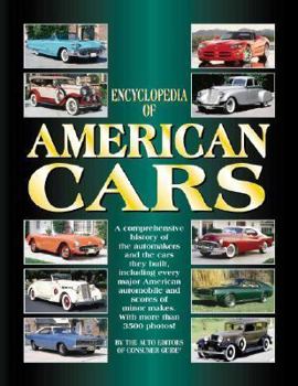 Hardcover Encyclopedia of American Cars Book