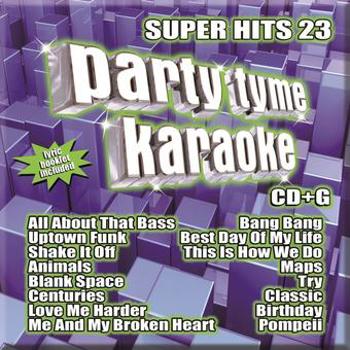 Music - CD Party Tyme Karaoke - Super Hits 23 (16-song CD+G) Book