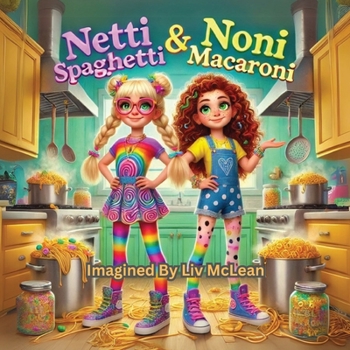 Paperback Netti Spaghetti and Noni Macaroni [Large Print] Book