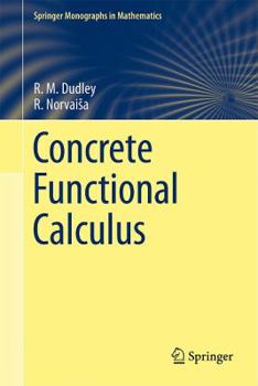 Hardcover Concrete Functional Calculus Book