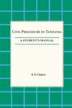 Paperback Civil Procedure in Tanzania Book