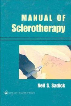 Hardcover Manual of Sclerotherapy Book
