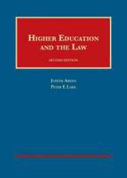 Hardcover Higher Education and the Law Book