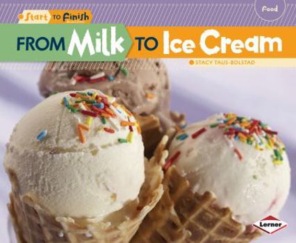 Library Binding From Milk to Ice Cream Book