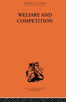 Paperback Welfare & Competition Book