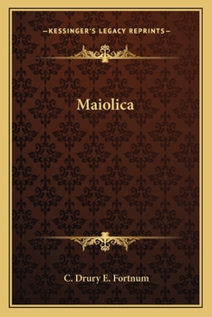 Paperback Maiolica Book