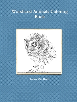 Paperback Woodland Animals Coloring Book