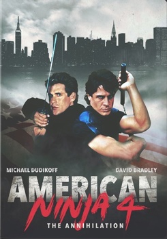 DVD American Ninja 4: The Annihilation Book