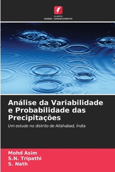 Paperback Análise da Variabilidade e Probabilidade das Precipitações [Portuguese] Book