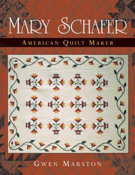 Hardcover Mary Schafer, American Quilt Maker Book