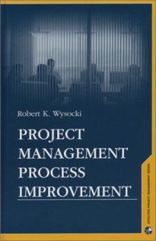 Hardcover Project Managment Process Improvement Book