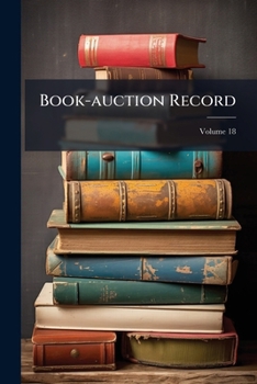 Paperback Book-auction Record; Volume 18 Book