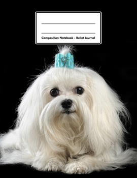 Composition Notebook - Bullet Journal: Shih Tzu | 109 pages 8.5"x11" | Dotted Journal | Grid Notebook | Gift For Kids Teenager Adult Teacher Student | Journal | Dog Lover