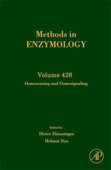 Hardcover Osmosensing and Osmosignaling: Volume 428 Book