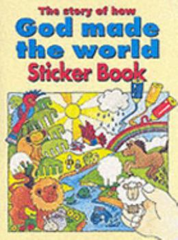Paperback God Made the World Sticker Book