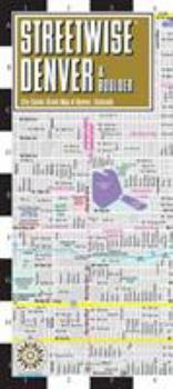 Streetwise Denver Map: Laminated City Center Map of Denver, Colorado