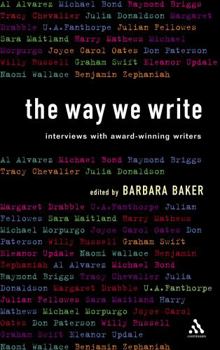 Hardcover The Way We Write: Interviews with Award-Winning Writers Book