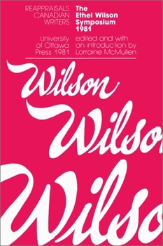 Paperback The Ethel Wilson Symposium Book