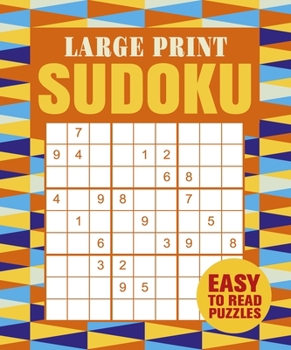 Paperback Large Print Sudoku Book