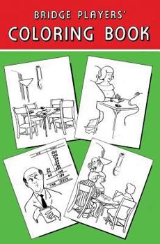 Paperback Bridge Players' Coloring Book
