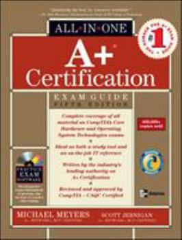 Hardcover A+ Certification All-In-One Exam Guide Book