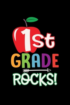 Paperback 1st Grade Rocks: A Journal, Notepad, or Diary to write down your thoughts. - 120 Page - 6x9 - College Ruled Journal - Writing Book, Per Book
