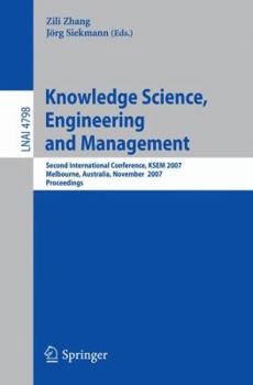 Paperback Knowledge Science, Engineering and Management Book