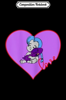 Composition Notebook: Womens Cute Chibi Baby ADC in Love I Gamer Girls League Heroes Journal/Notebook Blank Lined Ruled 6x9 100 Pages