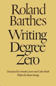 Paperback Writing Degree Zero Book