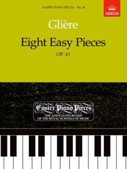Paperback Eight Easy Pieces, Op. 43 (Easier Piano Pieces) [German] Book