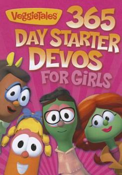 Paperback Veggie Tales 365 Day Starter Devos for Girls Book