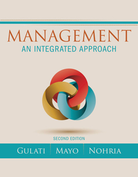 Hardcover Management: An Integrated Approach Book