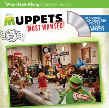 Paperback Muppets Most Wanted Read-Along Storybook and CD [With CD (Audio)] Book