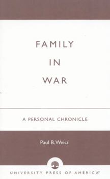 Paperback Family in War: A Personal Chronicle Book