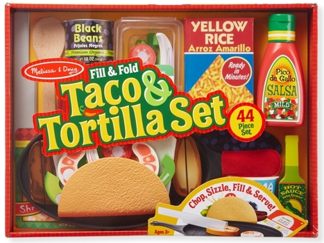Misc. Fill & Fold Taco & Tortilla Set Book