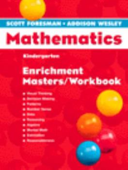 Paperback Scott Foresman Math 2004 Enrichment Masters/Workbook Grade K Book