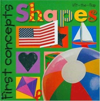 Hardcover First Concepts Large - Shapes Book