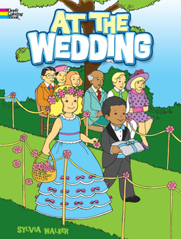 Paperback At the Wedding Coloring Book