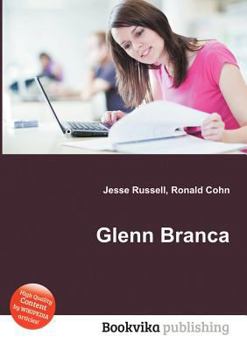 Paperback Glenn Branca Book