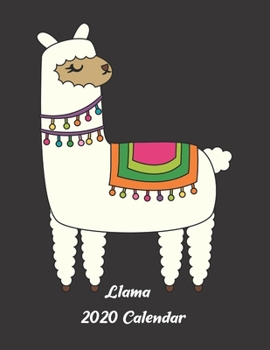 Paperback Llama 2020 Calendar: Animal Lovers Gifts - A 52-Week Weekly Planner Book