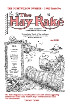 Paperback Hay Rake April 1921 Vol 1 No 8 Book