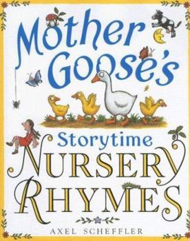 Hardcover Mother Goose's Storytime Nursery Rhymes Book