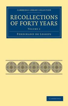 Paperback Recollections of Forty Years Book