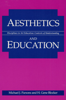Paperback Aesthetics & Education Book