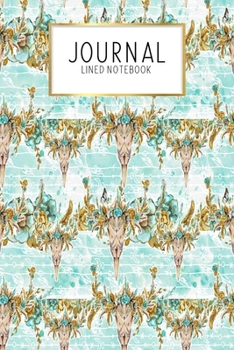 Paperback Journal Lined Notebook: Tribal Boho Native American - Blank Lined Journal - Gratitude Journal - 6" x 9" 100 Pg -Motivational Quotes - Self-Car Book