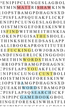 Paperback Find the fucking swear words, you cunt: a word search game book
