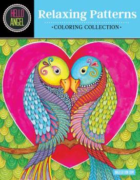 Paperback Hello Angel Relaxing Patterns Coloring Collection Book