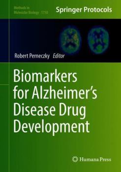 Hardcover Biomarkers for Alzheimer's Disease Drug Development Book
